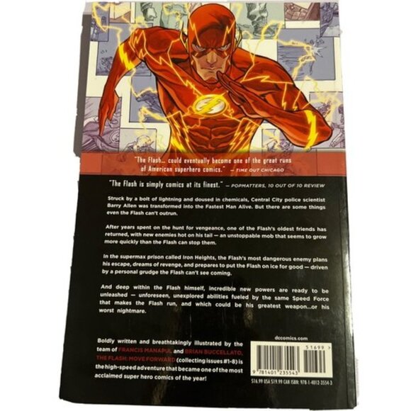 THE FLASH Vol. 1: MOVE FORWARD Trade Paperback - Picture 2 of 2